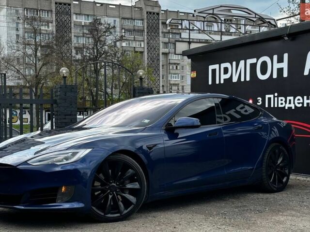 Синій Тесла Модель С, об'ємом двигуна 0 л та пробігом 194 тис. км за 18499 $, фото 1 на Automoto.ua