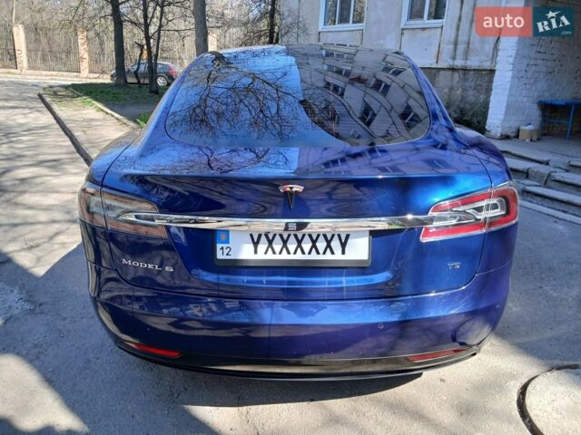 Синій Тесла Модель С, об'ємом двигуна 0 л та пробігом 155 тис. км за 18650 $, фото 13 на Automoto.ua