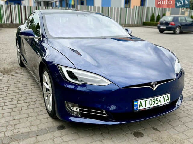 Синий Тесла Модель С, объемом двигателя 0 л и пробегом 80 тыс. км за 23500 $, фото 4 на Automoto.ua