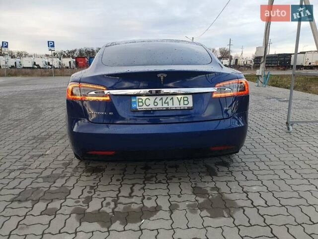 Синий Тесла Модель С, объемом двигателя 0 л и пробегом 130 тыс. км за 25000 $, фото 3 на Automoto.ua