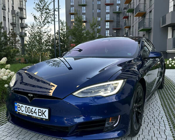 Синий Тесла Модель С, объемом двигателя 0 л и пробегом 65 тыс. км за 21500 $, фото 10 на Automoto.ua