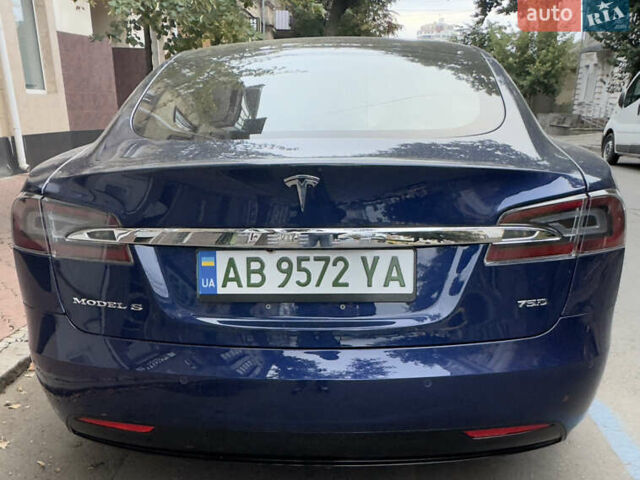 Синий Тесла Модель С, объемом двигателя 0 л и пробегом 131 тыс. км за 20300 $, фото 4 на Automoto.ua