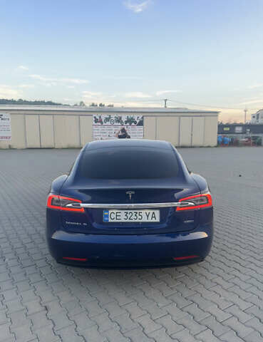 Синий Тесла Модель С, объемом двигателя 0 л и пробегом 102 тыс. км за 21500 $, фото 2 на Automoto.ua