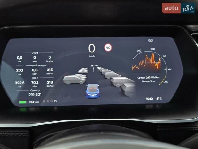 Синій Тесла Модель С, об'ємом двигуна 0 л та пробігом 219 тис. км за 15899 $, фото 15 на Automoto.ua