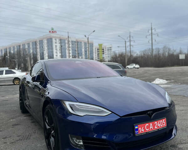 Синий Тесла Модель С, объемом двигателя 0 л и пробегом 75 тыс. км за 44900 $, фото 16 на Automoto.ua