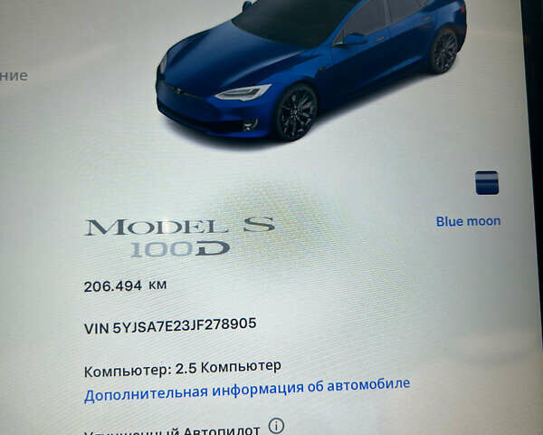 Синій Тесла Модель С, об'ємом двигуна 0 л та пробігом 206 тис. км за 24522 $, фото 34 на Automoto.ua