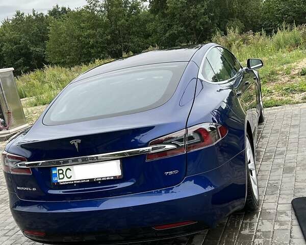 Синій Тесла Модель С, об'ємом двигуна 0 л та пробігом 41 тис. км за 42000 $, фото 7 на Automoto.ua