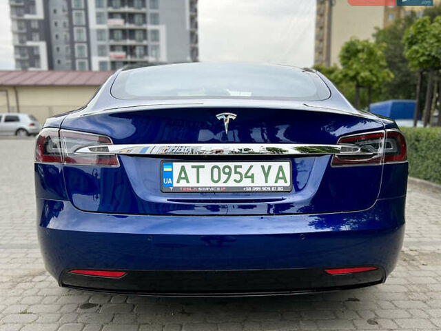 Синий Тесла Модель С, объемом двигателя 0 л и пробегом 80 тыс. км за 23500 $, фото 9 на Automoto.ua