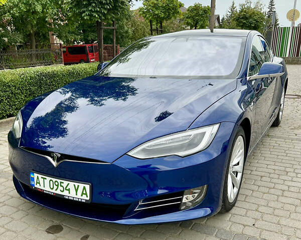 Синий Тесла Модель С, объемом двигателя 0 л и пробегом 80 тыс. км за 23500 $, фото 3 на Automoto.ua