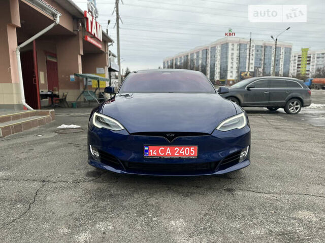 Синий Тесла Модель С, объемом двигателя 0 л и пробегом 75 тыс. км за 44900 $, фото 6 на Automoto.ua