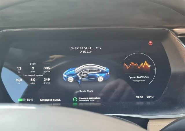Тесла Модель С 2018 в Харькове на Automoto.ua Синий Тесла Модель С, объемом двигателя 0 л и пробегом 128 тыс. км за 30128 $, фото 15 на Automoto.ua