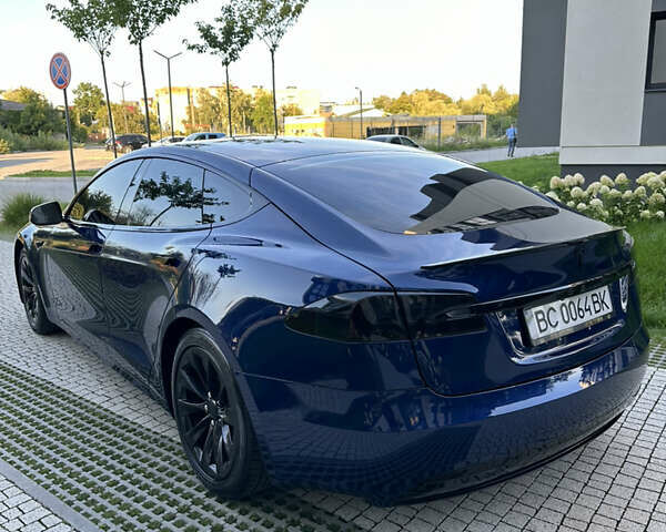 Синий Тесла Модель С, объемом двигателя 0 л и пробегом 65 тыс. км за 21500 $, фото 4 на Automoto.ua