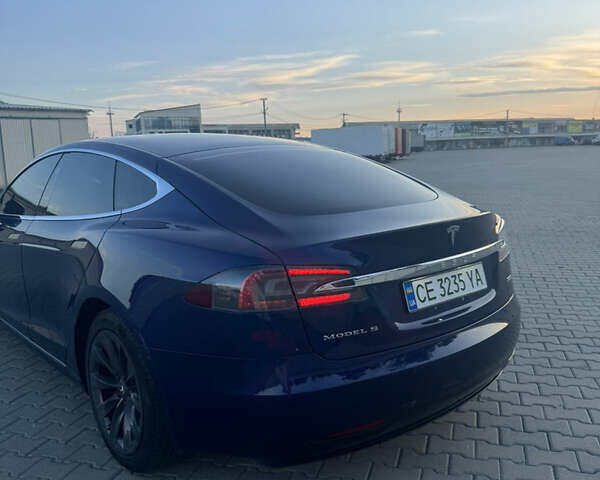 Синий Тесла Модель С, объемом двигателя 0 л и пробегом 102 тыс. км за 21500 $, фото 1 на Automoto.ua