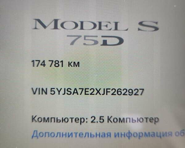 Синий Тесла Модель С, объемом двигателя 0 л и пробегом 174 тыс. км за 20500 $, фото 34 на Automoto.ua