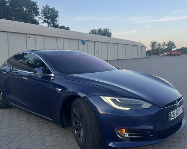 Синий Тесла Модель С, объемом двигателя 0 л и пробегом 102 тыс. км за 21500 $, фото 4 на Automoto.ua