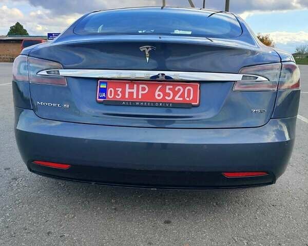 Синий Тесла Модель С, объемом двигателя 0 л и пробегом 174 тыс. км за 20500 $, фото 3 на Automoto.ua