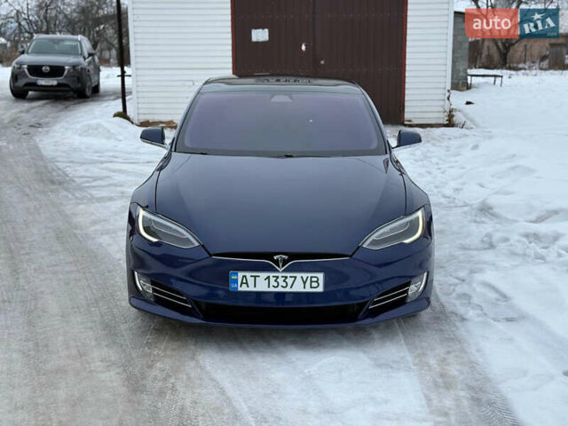 Синий Тесла Модель С, объемом двигателя 0 л и пробегом 108 тыс. км за 23000 $, фото 3 на Automoto.ua