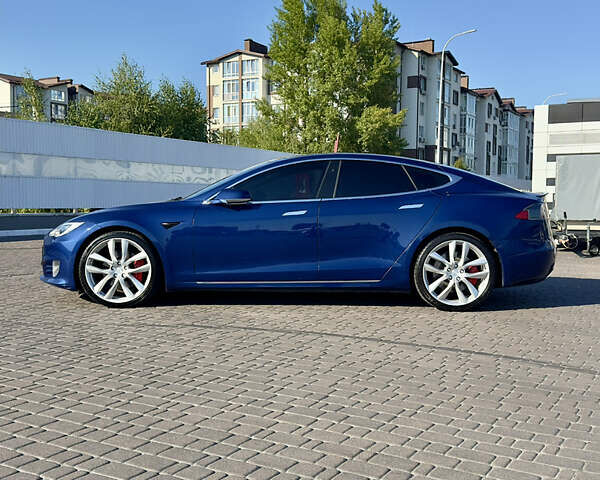 Синій Тесла Модель С, об'ємом двигуна 0 л та пробігом 58 тис. км за 28000 $, фото 1 на Automoto.ua