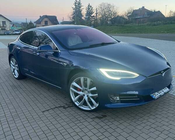 Синій Тесла Модель С, об'ємом двигуна 0 л та пробігом 47 тис. км за 30500 $, фото 5 на Automoto.ua