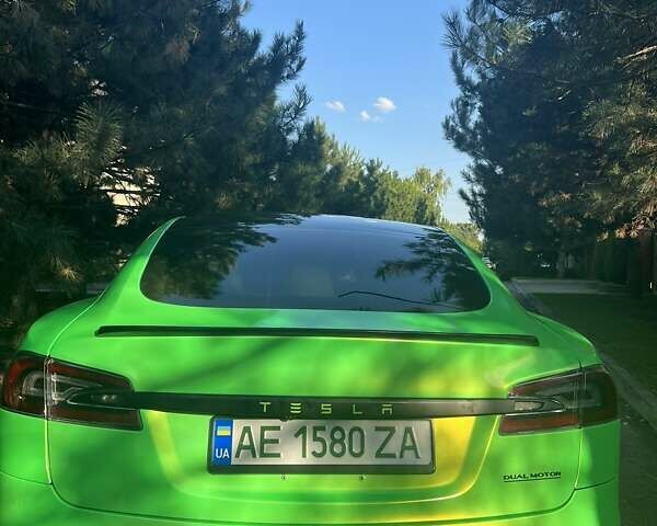 Синий Тесла Модель С, объемом двигателя 0 л и пробегом 35 тыс. км за 26500 $, фото 6 на Automoto.ua