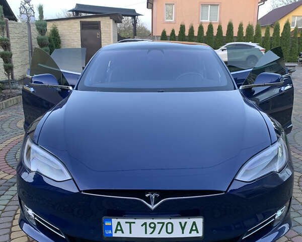 Синій Тесла Модель С, об'ємом двигуна 0 л та пробігом 85 тис. км за 36000 $, фото 24 на Automoto.ua