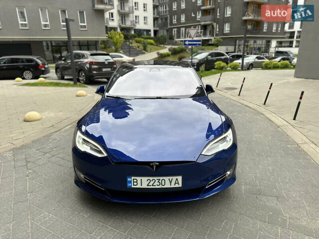 Синий Тесла Модель С, объемом двигателя 0 л и пробегом 90 тыс. км за 34000 $, фото 7 на Automoto.ua