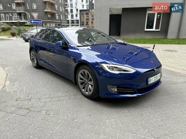 Синий Тесла Модель С, объемом двигателя 0 л и пробегом 90 тыс. км за 34000 $, фото 6 на Automoto.ua