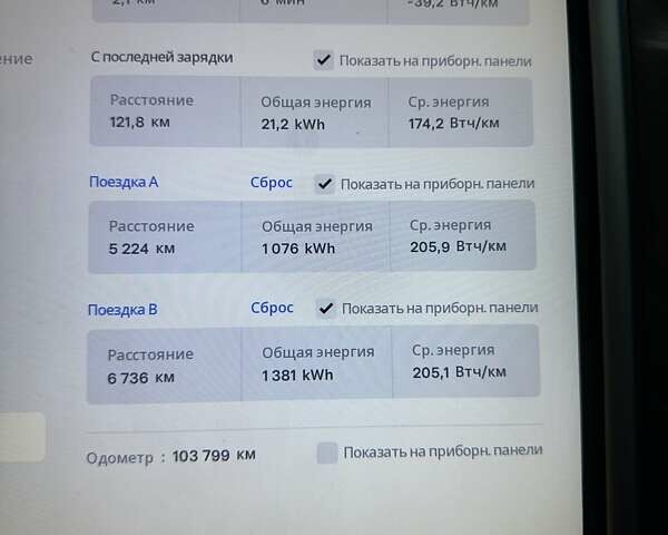 Синій Тесла Модель С, об'ємом двигуна 0 л та пробігом 103 тис. км за 26900 $, фото 16 на Automoto.ua