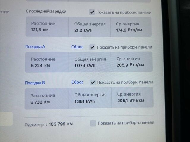 Синій Тесла Модель С, об'ємом двигуна 0 л та пробігом 103 тис. км за 24100 $, фото 16 на Automoto.ua