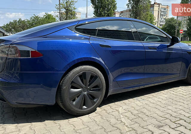 Синий Тесла Модель С, объемом двигателя 0 л и пробегом 35 тыс. км за 34500 $, фото 4 на Automoto.ua