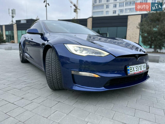 Синій Тесла Модель С, об'ємом двигуна 0 л та пробігом 42 тис. км за 34999 $, фото 1 на Automoto.ua