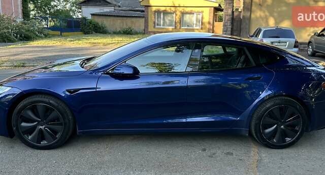 Синий Тесла Модель С, объемом двигателя 0 л и пробегом 53 тыс. км за 38900 $, фото 10 на Automoto.ua