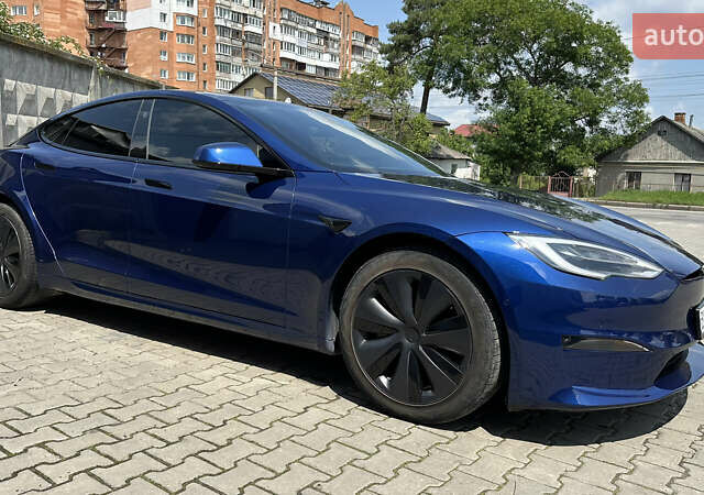 Синий Тесла Модель С, объемом двигателя 0 л и пробегом 35 тыс. км за 34500 $, фото 5 на Automoto.ua