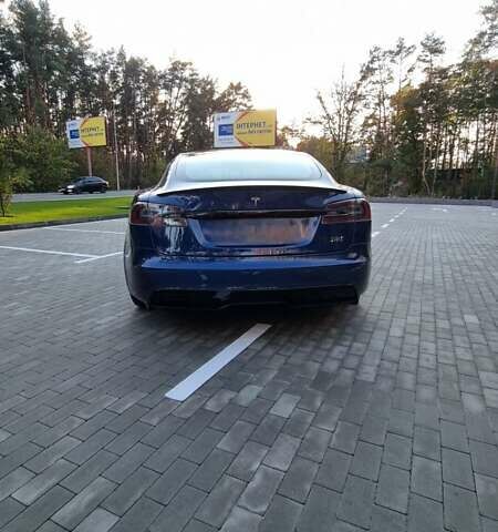 Синий Тесла Модель С, объемом двигателя 0 л и пробегом 52 тыс. км за 55000 $, фото 13 на Automoto.ua