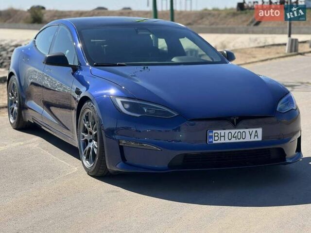 Синий Тесла Модель С, объемом двигателя 0 л и пробегом 17 тыс. км за 47999 $, фото 3 на Automoto.ua