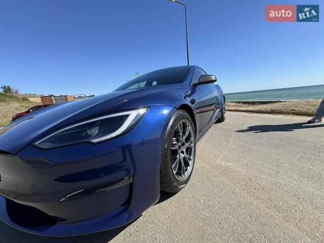 Синий Тесла Модель С, объемом двигателя 0 л и пробегом 17 тыс. км за 47999 $, фото 5 на Automoto.ua