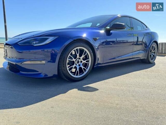 Синій Тесла Модель С, об'ємом двигуна 0 л та пробігом 17 тис. км за 47999 $, фото 1 на Automoto.ua