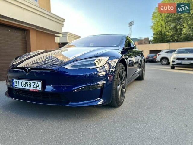 Синий Тесла Модель С, объемом двигателя 0 л и пробегом 53 тыс. км за 38900 $, фото 4 на Automoto.ua