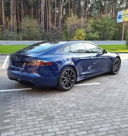 Синий Тесла Модель С, объемом двигателя 0 л и пробегом 52 тыс. км за 55000 $, фото 6 на Automoto.ua