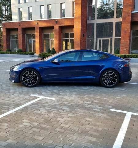 Синий Тесла Модель С, объемом двигателя 0 л и пробегом 52 тыс. км за 55000 $, фото 3 на Automoto.ua