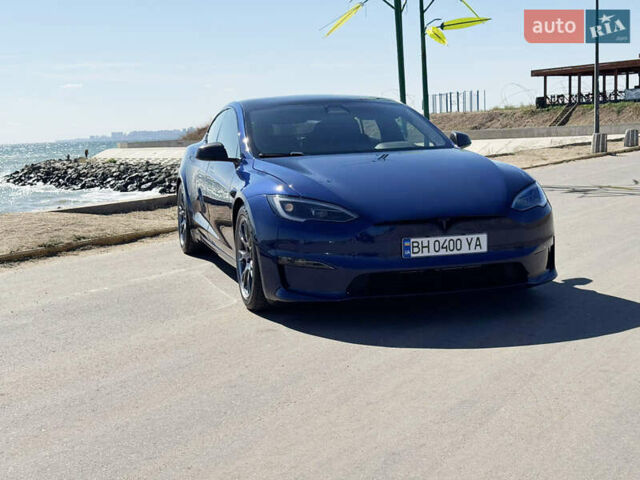 Синий Тесла Модель С, объемом двигателя 0 л и пробегом 17 тыс. км за 47999 $, фото 2 на Automoto.ua
