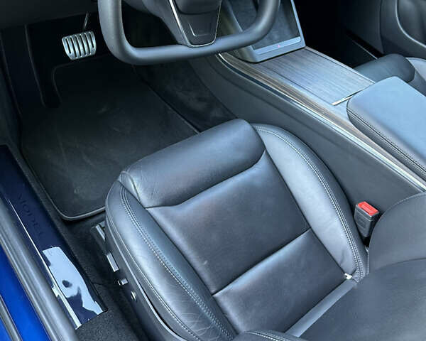 Синий Тесла Модель С, объемом двигателя 0 л и пробегом 55 тыс. км за 36900 $, фото 7 на Automoto.ua