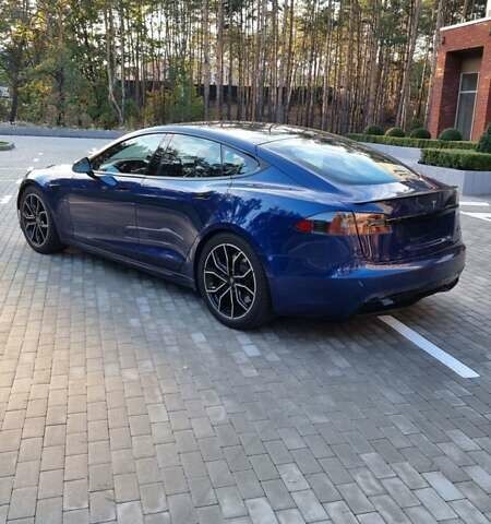 Синий Тесла Модель С, объемом двигателя 0 л и пробегом 52 тыс. км за 55000 $, фото 4 на Automoto.ua