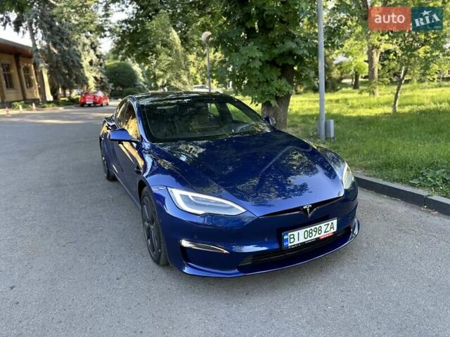 Синий Тесла Модель С, объемом двигателя 0 л и пробегом 53 тыс. км за 38900 $, фото 13 на Automoto.ua