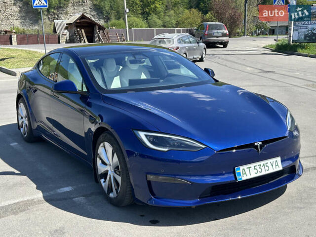 Синій Тесла Модель С, об'ємом двигуна 0 л та пробігом 28 тис. км за 42800 $, фото 2 на Automoto.ua