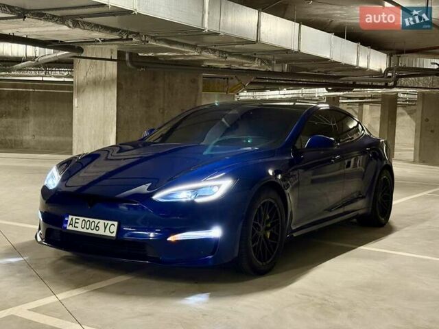 Синий Тесла Модель С, объемом двигателя 0 л и пробегом 29 тыс. км за 49999 $, фото 3 на Automoto.ua