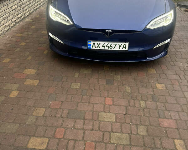 Синий Тесла Модель С, объемом двигателя 0 л и пробегом 48 тыс. км за 68000 $, фото 14 на Automoto.ua