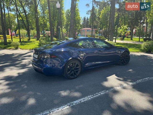 Синий Тесла Модель С, объемом двигателя 0 л и пробегом 38 тыс. км за 38500 $, фото 5 на Automoto.ua