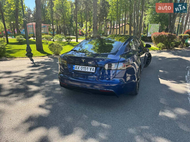 Синий Тесла Модель С, объемом двигателя 0 л и пробегом 38 тыс. км за 38500 $, фото 6 на Automoto.ua