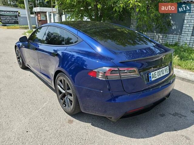 Синий Тесла Модель С, объемом двигателя 0 л и пробегом 32 тыс. км за 51555 $, фото 1 на Automoto.ua